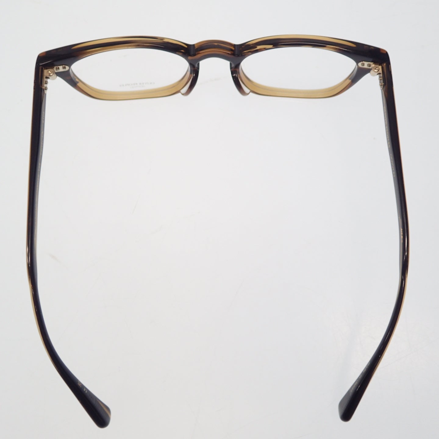 未使用 ◆ Oliver Peoples 眼镜 日期眼镜 Sarver-LA 8108 棕色 带镜盒 OLIVER PEOPLES [AFI8] 