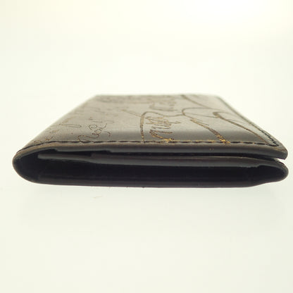 中古◆ベルルッティ カードケース ゴールデンパティーヌ カリグラフィ Berluti【AFI4】