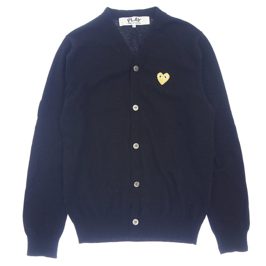 Good condition◆PLAY COMME des GARCONS Cardigan Men's Black Size L PLAY COMME des GARCONS [AFB51] 