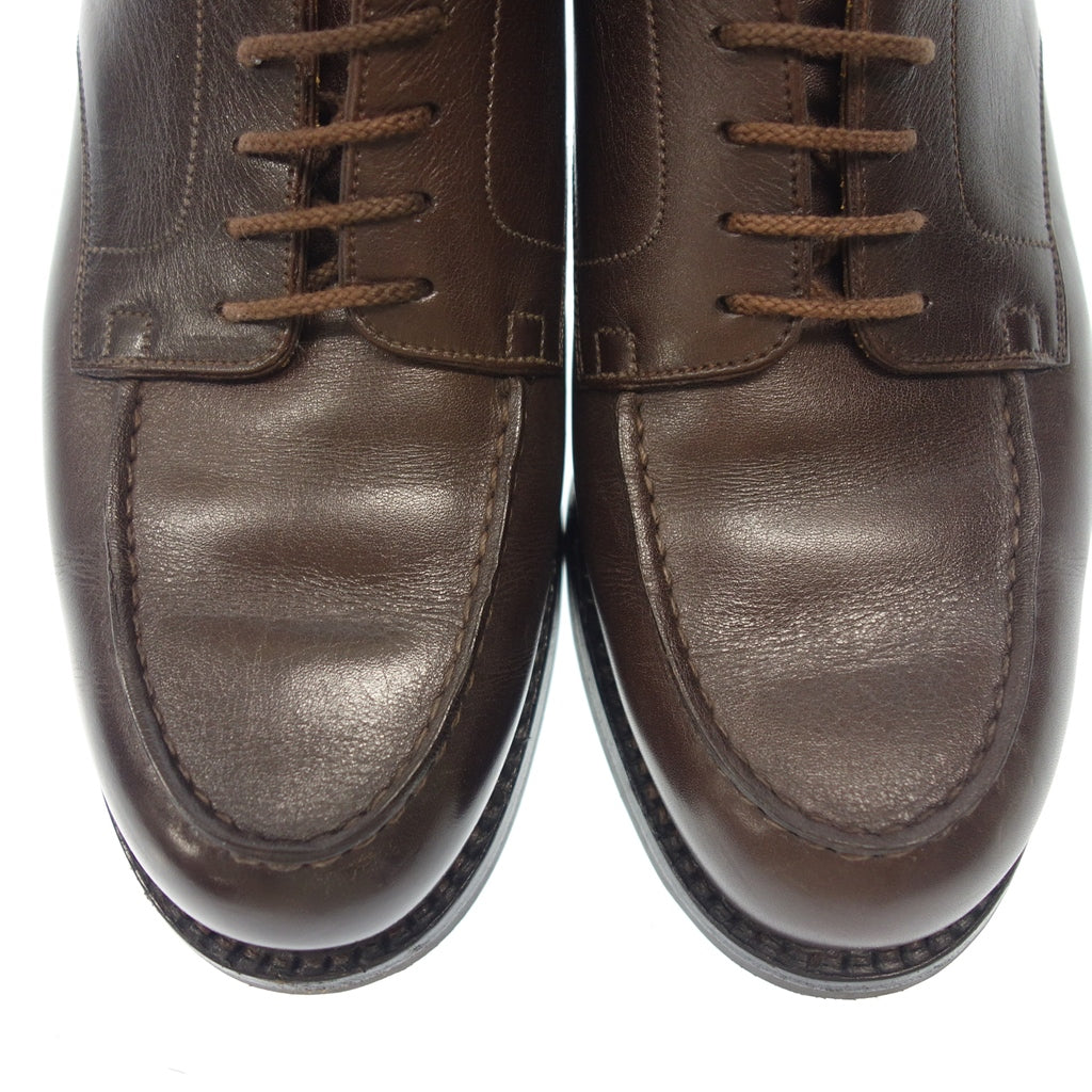 Good Condition◆JMWESTON Leather Shoes U Tip 641 Golf Box Calf Size 8D Dark Brown JMWESTON [LA] 