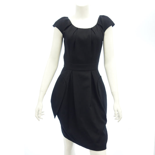 Good Condition◆Christian Dior Sleeveless Dress 7A12066002 Women's Black Size 38 Christian Dior [AFB15]
