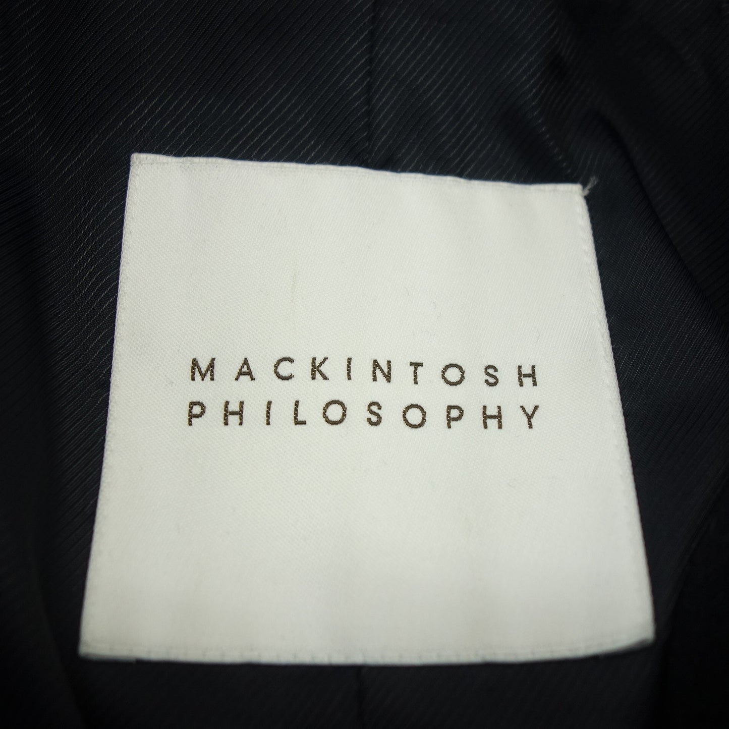 Mackintosh Philosophy P 大衣麦尔登羊毛女式黑色 36 MACKINTOSH [AFA20] [二手] 