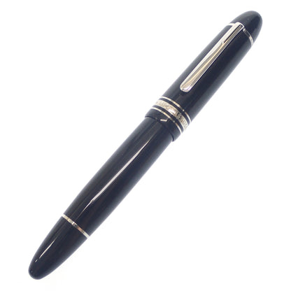 美品◆モンブラン マイスターシュテック 万年筆 プラチナライン 149 ペン先 Au750 吸引式 MONTBLANC MEISTERSTUCK Platinum【AFI1】