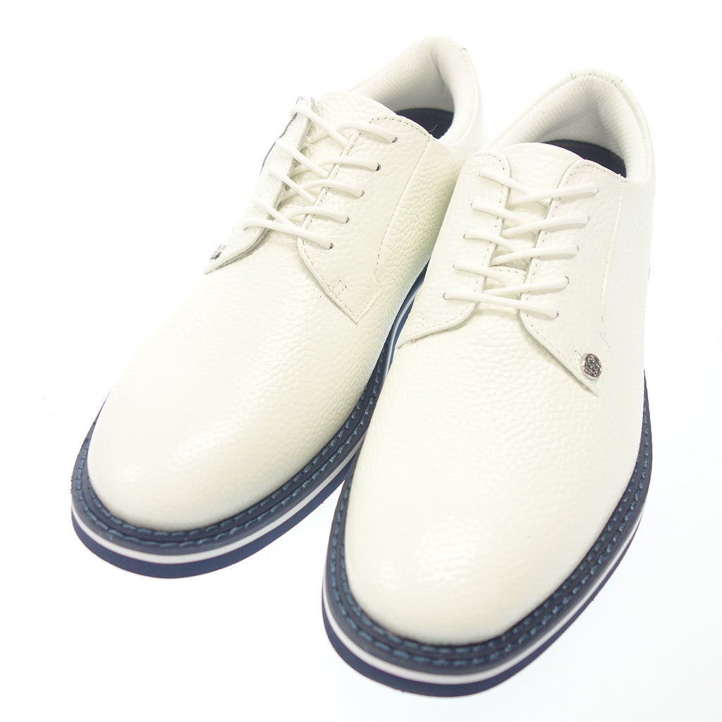 Like new◆G-Fore Golf Shoes G4MC20EF01 Grained Leather Men's White Size 26cm G/FORE [AFD13] 