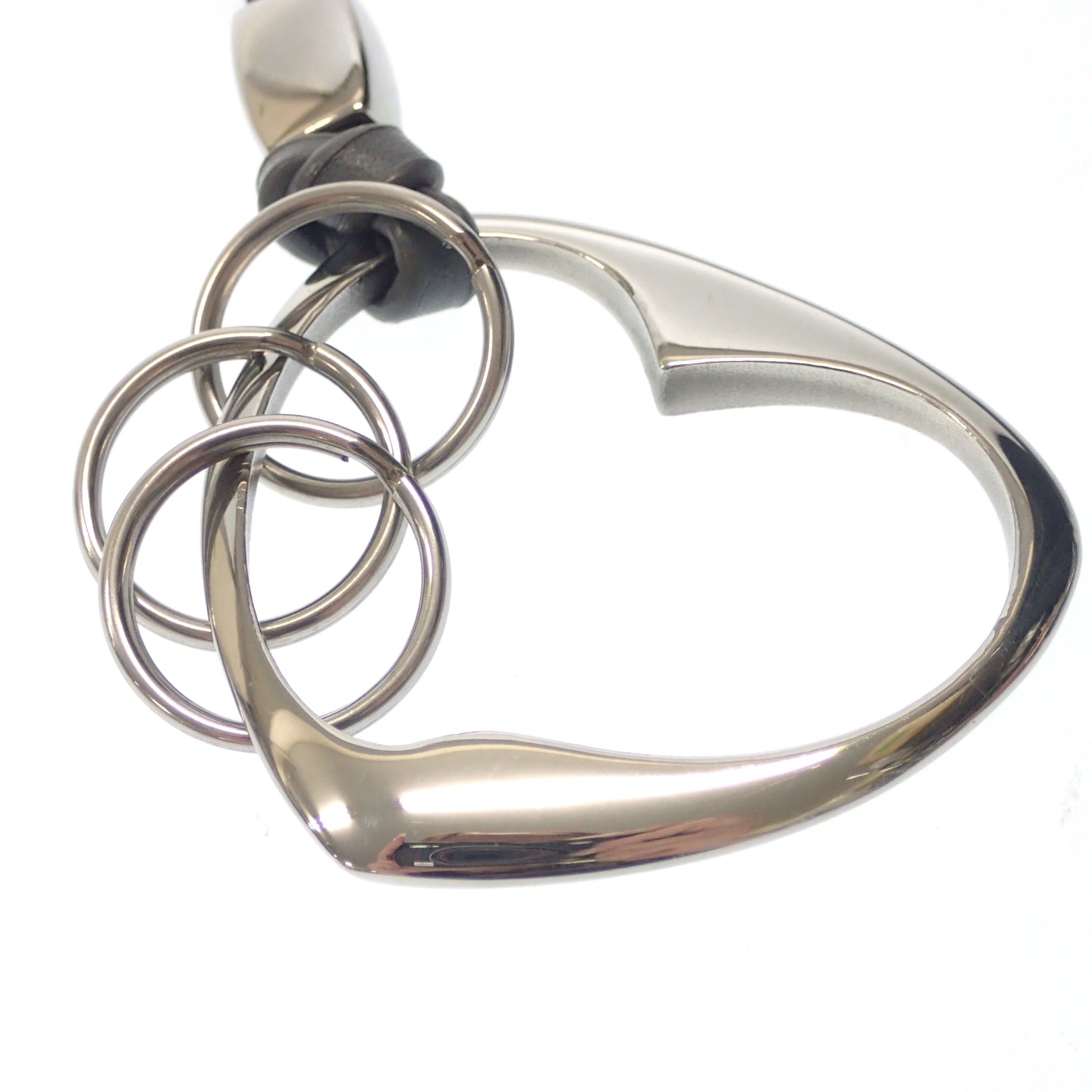 中古◆ジョージジェンセン ネックレス ペンダント ハート シルバー系 GEORG JENSEN【AFI8】