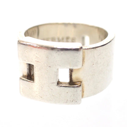 Used ◆Hermes ring Hercules SV925 silver size 52 with box HERMES [LA] 