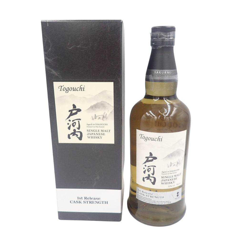 東京都限定◆戸河内 シングルモルト ファースト リリース カスクストレングス 700ml 52％ 1st Relase CASK STRENGTH【W】