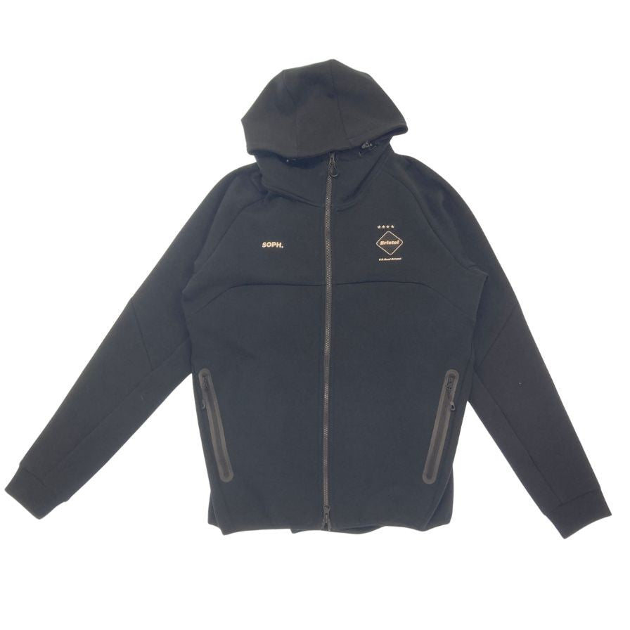 レアル ブリストル ベンチレーション パーカー VENTILATION HOODIE 230029 ブラック サイズXL F.C.Real Bristol【AFB14】