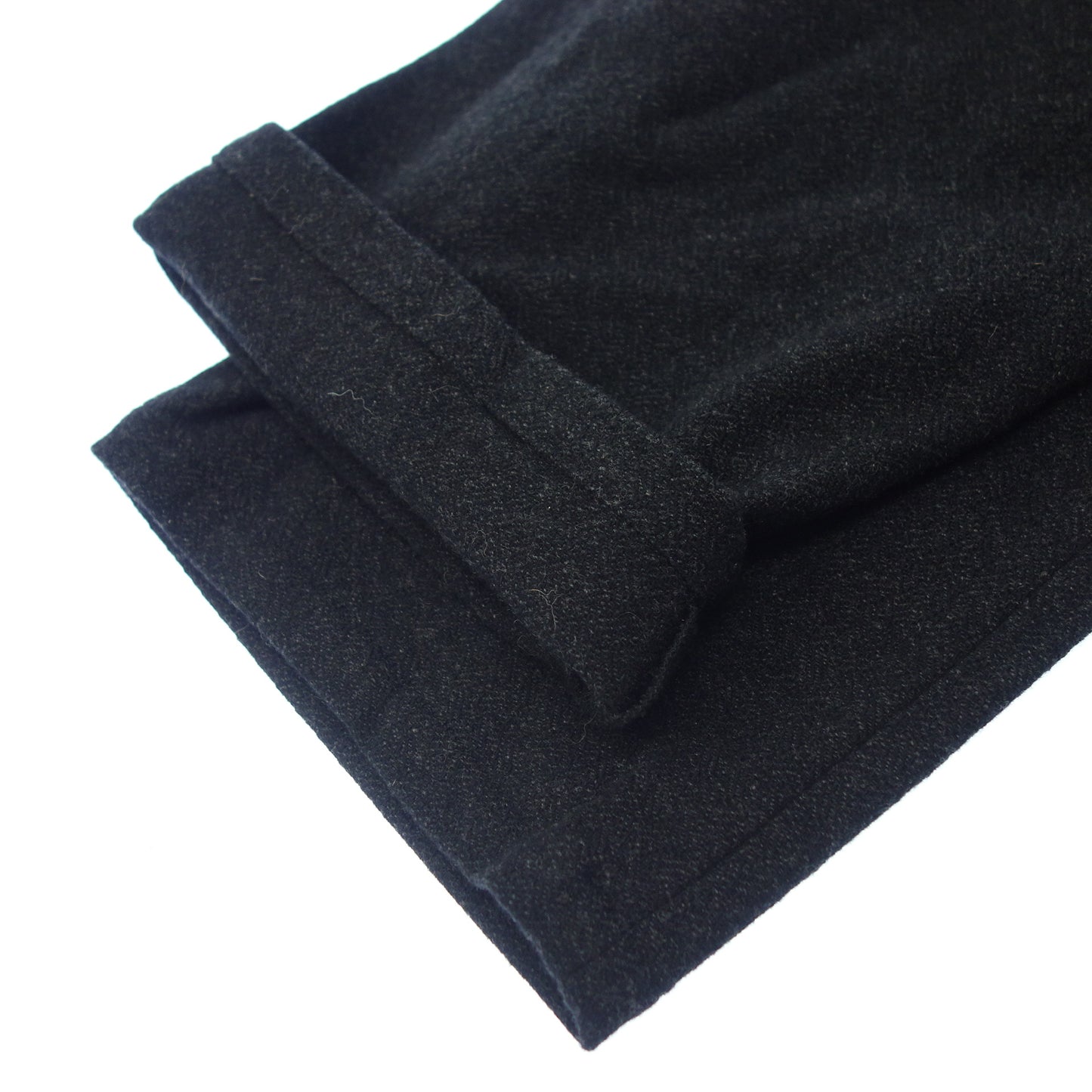 Good condition ◆ ULTERIOR wool x cashmere blend pants black size 4 ULTERIOR [AFB30] 