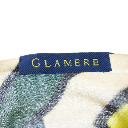 美品◆グラメーレ 大判 ストール 総柄 GLAMERE【AFI21】