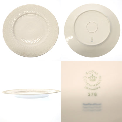 Good condition ◆Royal Copenhagen plates large plates bowls small plates set of 10 white Royal Copenhagen [AFB55] 