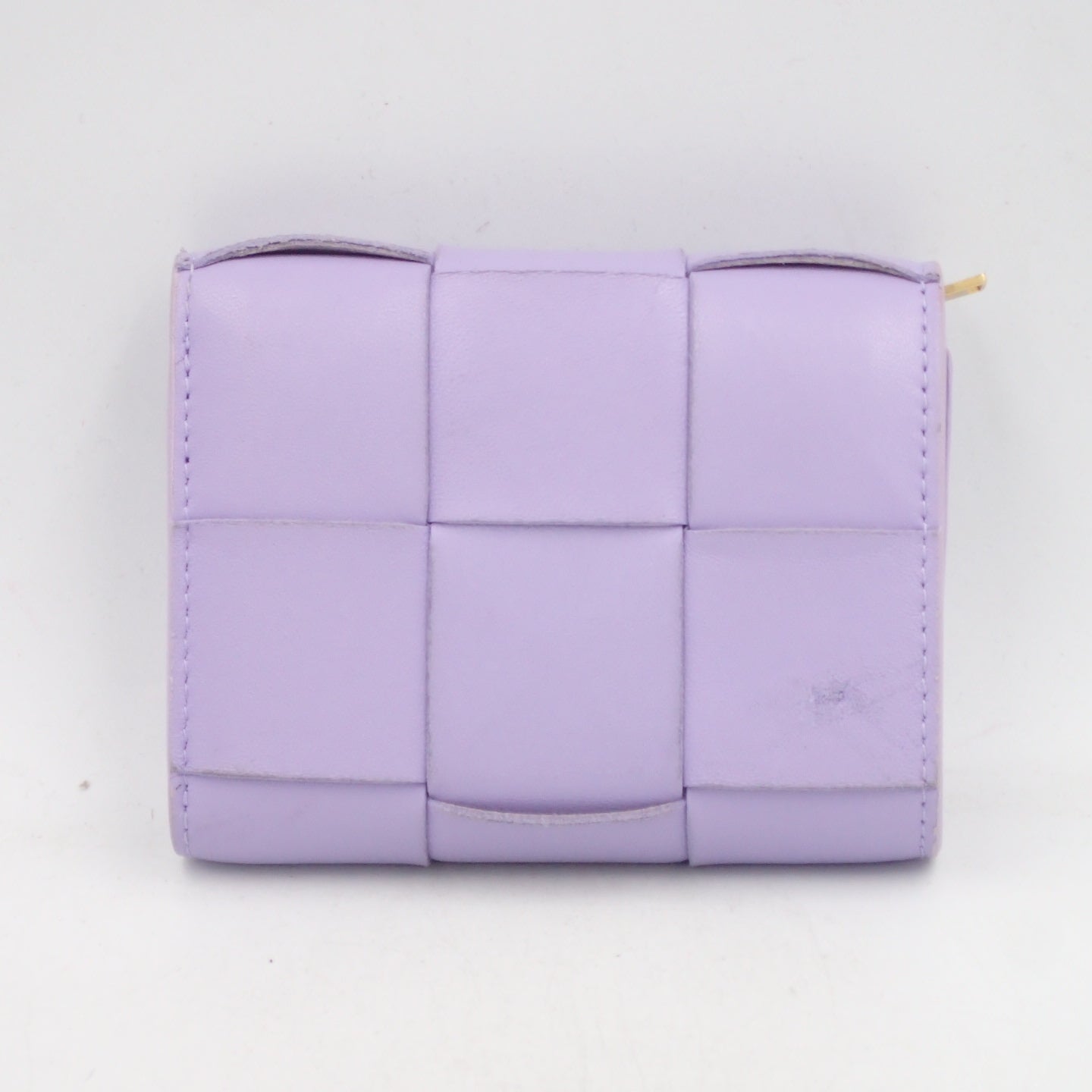 Used ◆ Bottega Veneta Folding Wallet Maxi Intrecciato Leather Compact Wallet BOTTEGA VENETA [AFI18] 