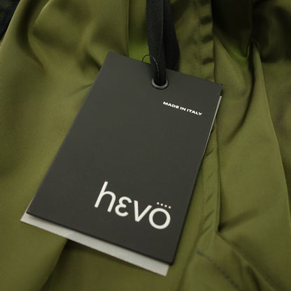 Very good condition ◆ Ivo BRINDISI belted nylon coat men's size 46 olive hevo BRINDISI [AFB42] 