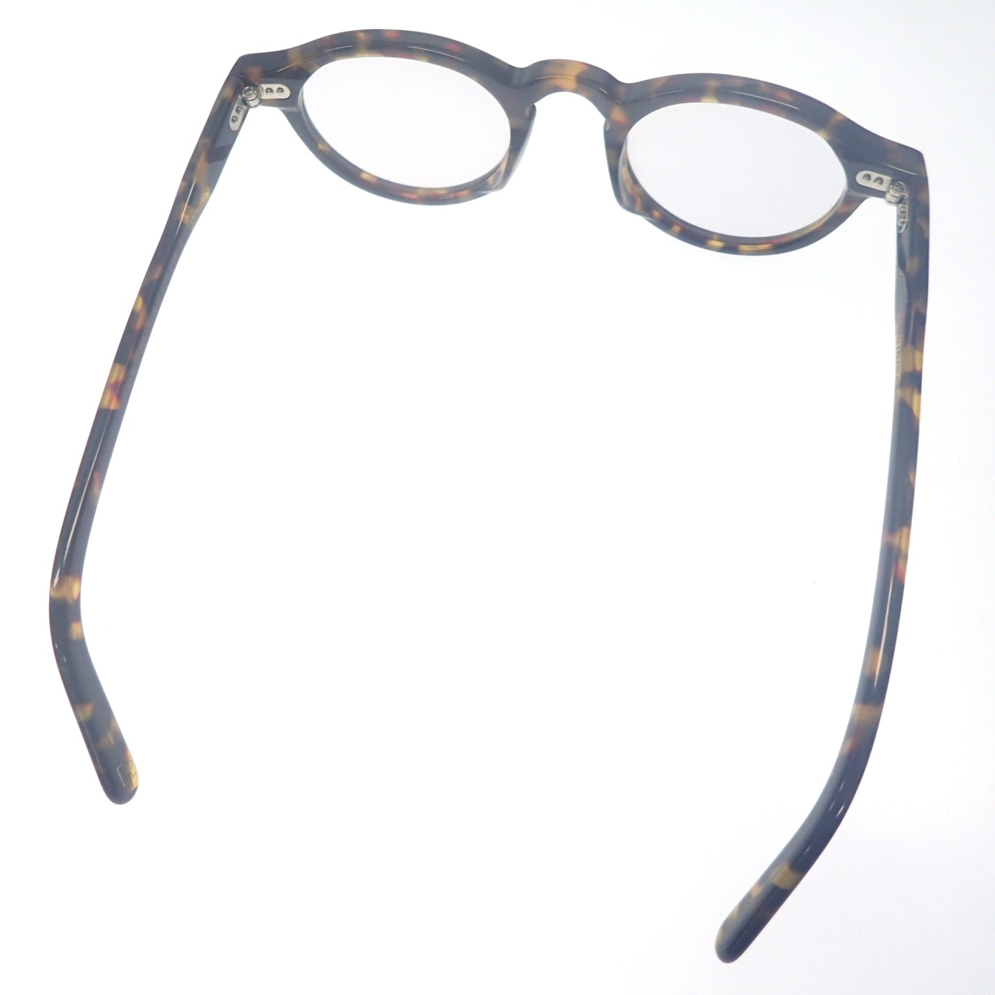 極美品◆モスコット ミルゼン 眼鏡 めがね べっ甲柄 茶系 44□22-145 箱付き MOSCOT MILTZEN【AFI18】