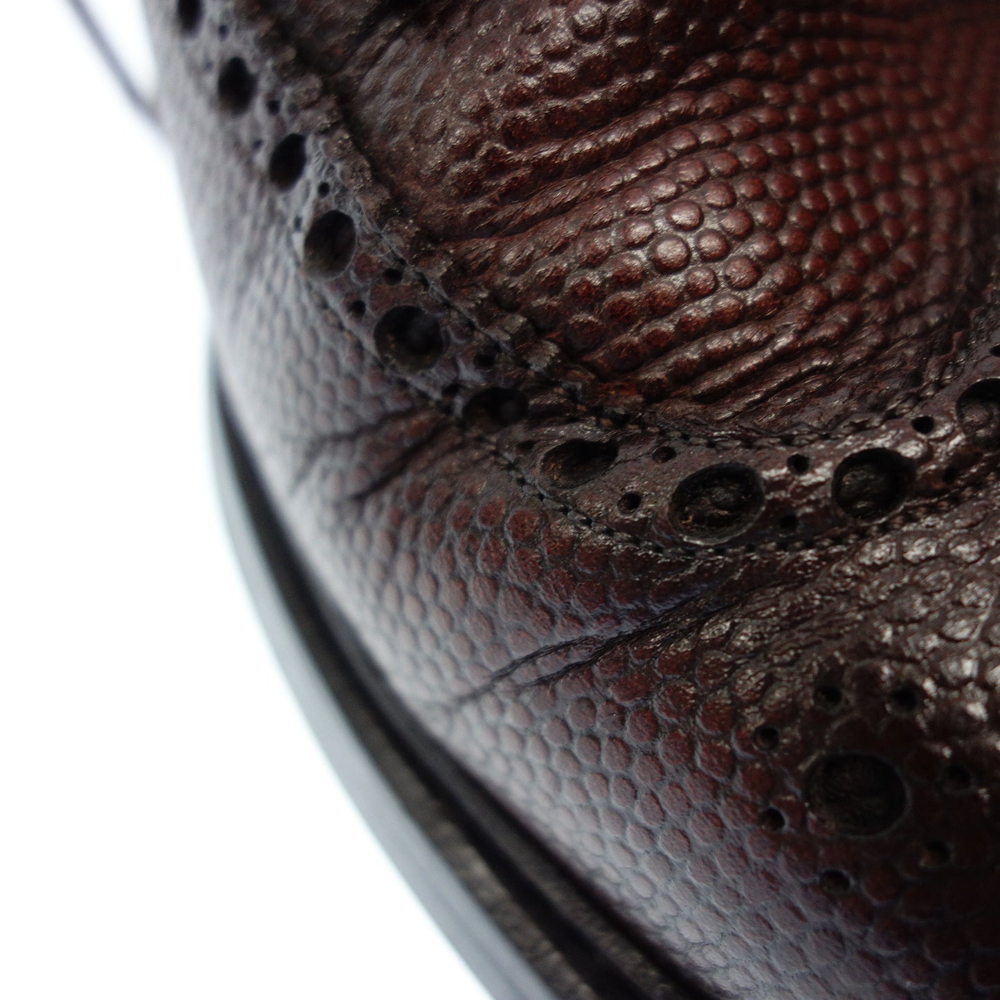 Good Condition ◆ Raymar Leather Shoes Wing Tip Oliver Grained Leather Men's Brown Size 8.5 RAYMAR [AFC36] 