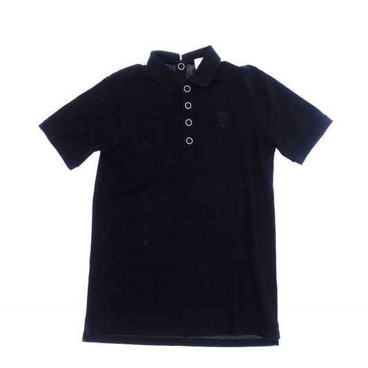 Burberry polo shirt Tisci period silver hardware men's S black BURBERRY [AFB19] [Used] 