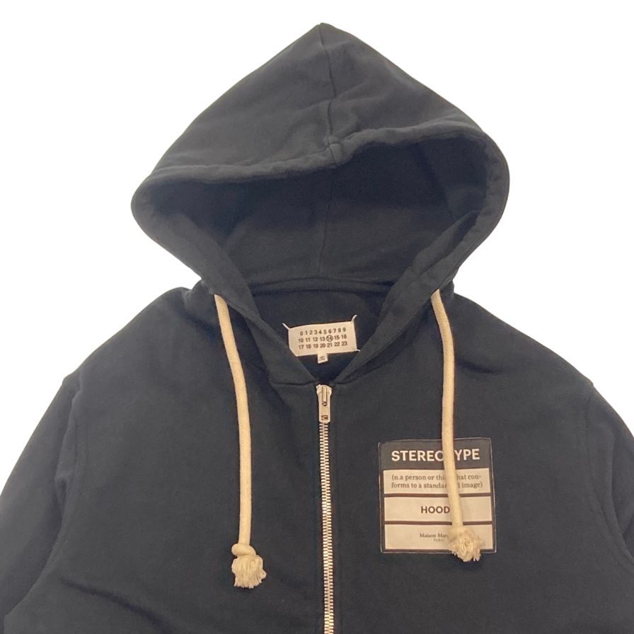 Maison Margiela Zip Up Parka Stereotype Black S50HG0005 Maison Margiela [AFB14] 