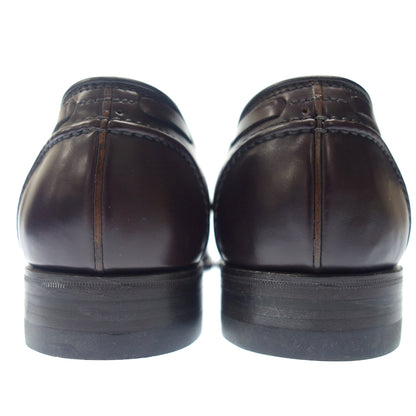 Good condition◆Scotch grain tassel loafers leather shoes men's size 26EE brown SCOTCH GRAIN [AFC29] 