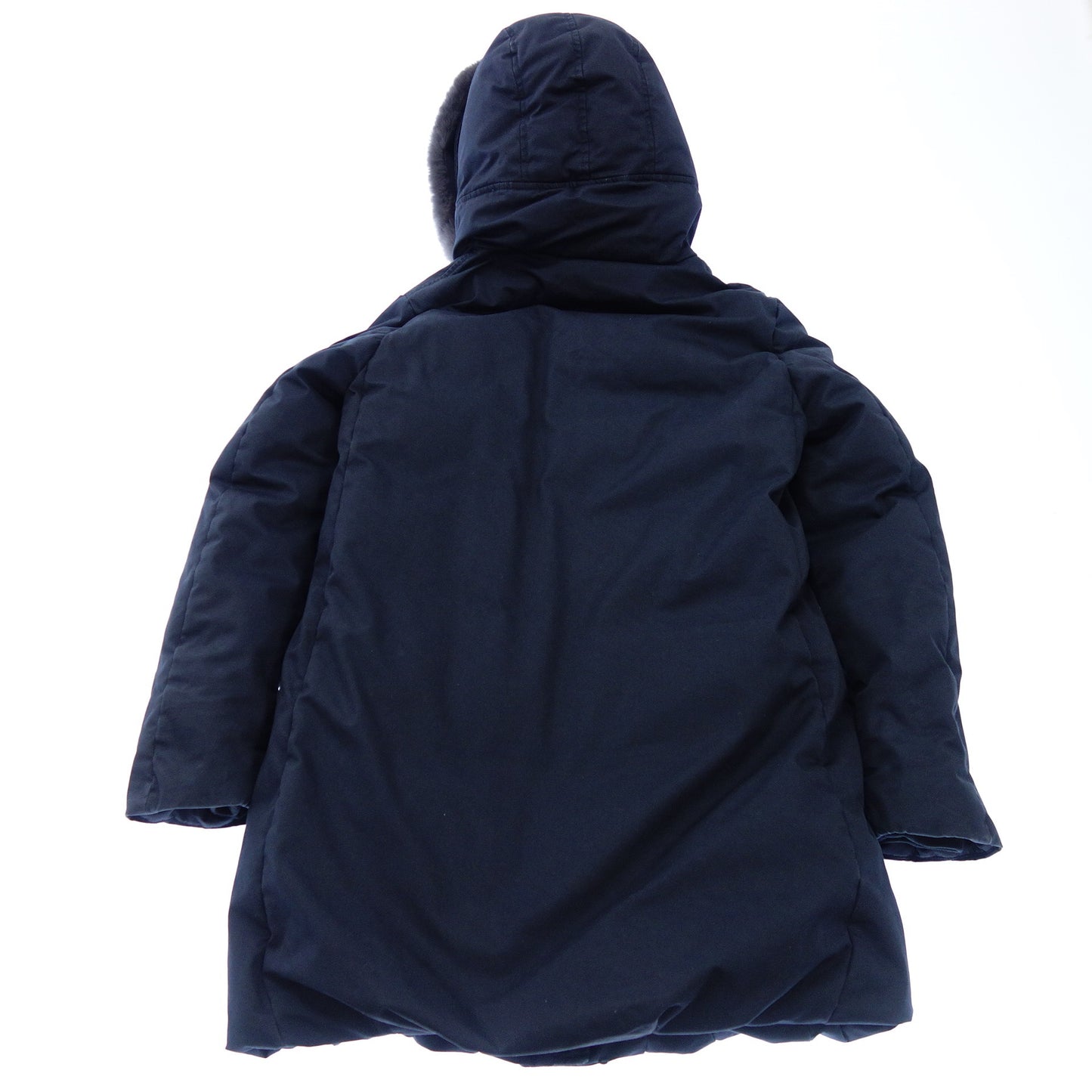 Used ◆Woolrich Cocoon Parka WWCPS2869 Women's Navy S WOOLRICH COCOON PARKA [AFA7] 