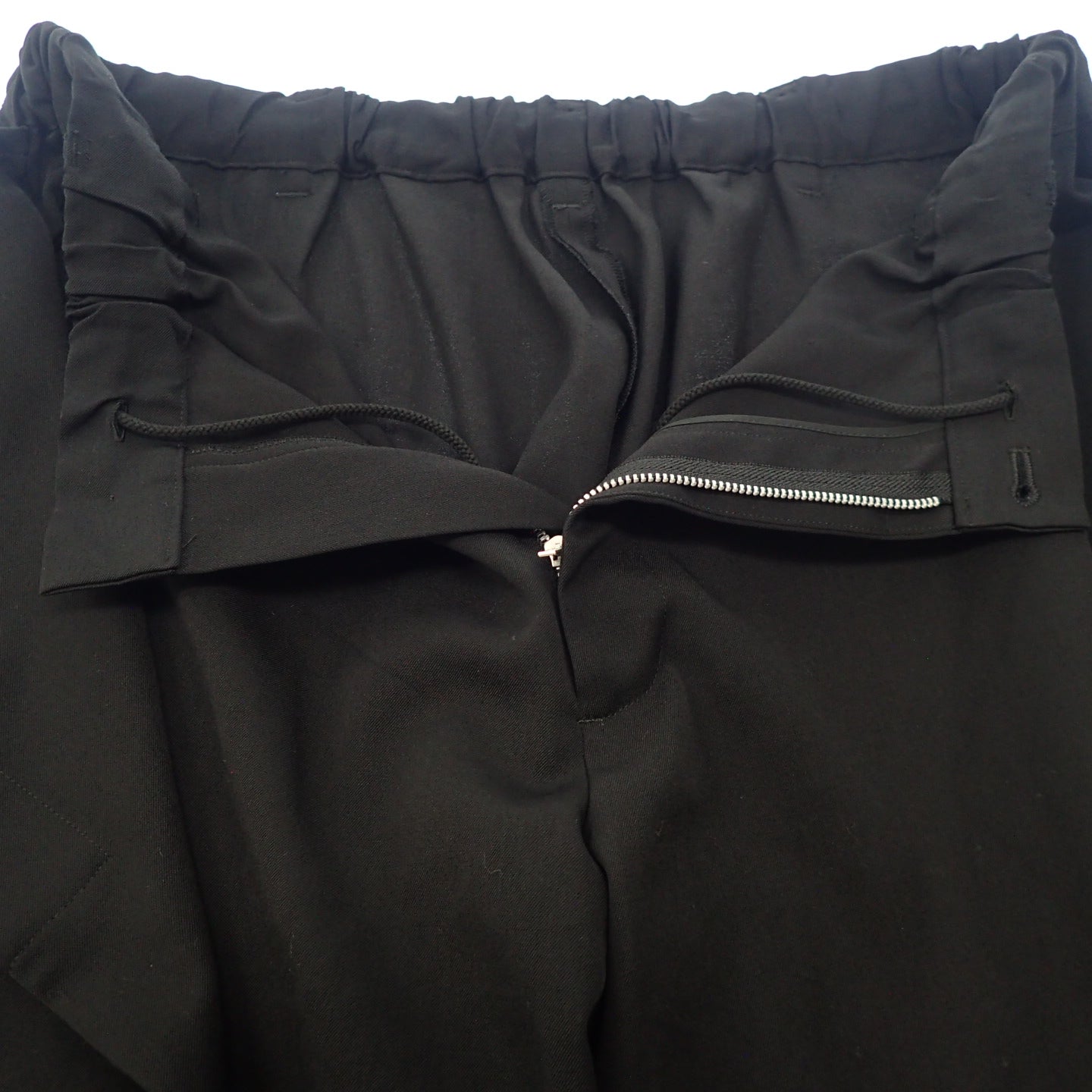 B Yohji Yamamoto Skirt Pants NV-P61-100 Men's Black 1 B Yohji Yamamoto [AFB21] [Used] 