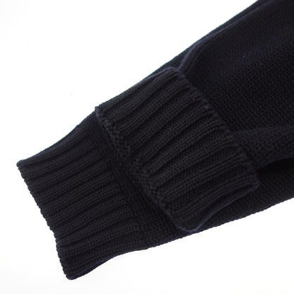 Good condition◆ZANONE wool knit size 46 men's black ZANONE [AFB11] 