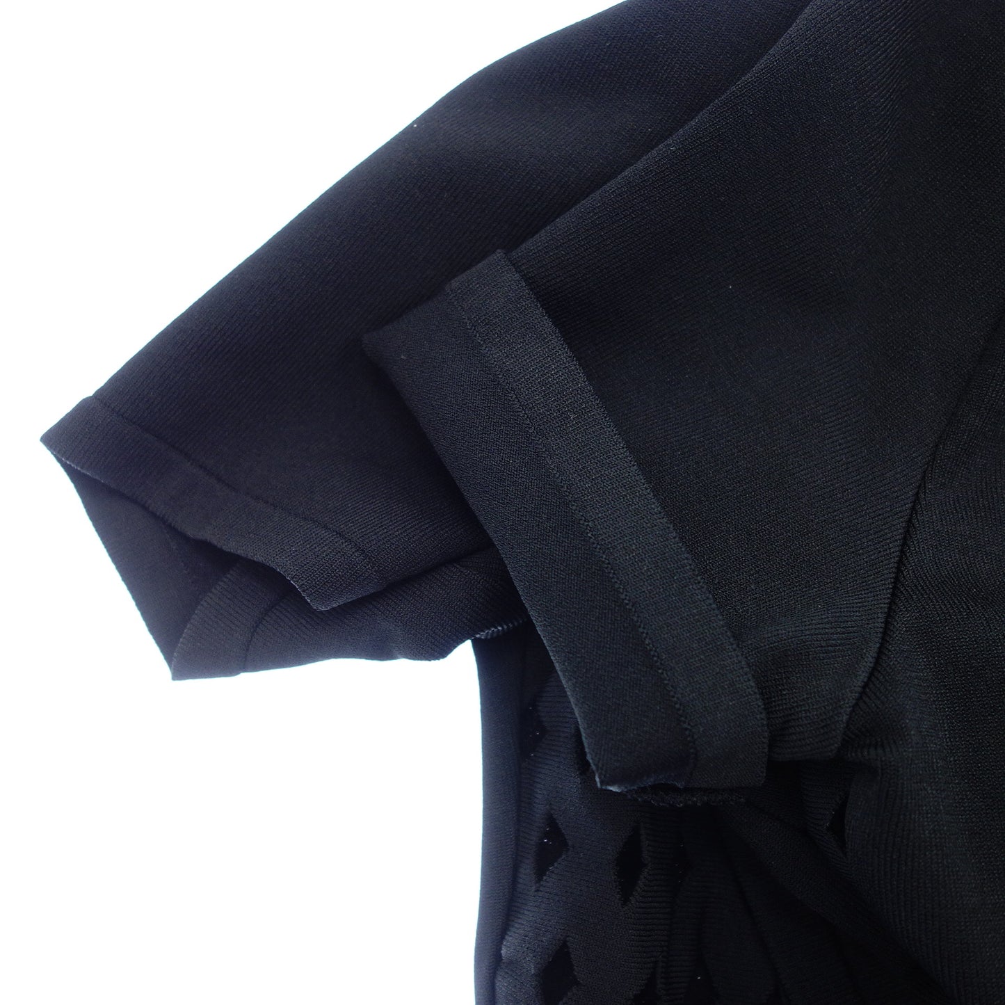 フェンディ セットアップ ジャケット スカート カットワーク レディース 40 黒 FENDI【AFB32】【中古】