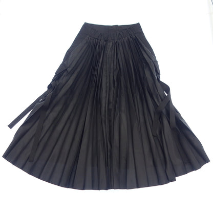 Good condition ◆ Sacai 22SS Skirt NYLON TWILL SKIRT Women's Black Size 1 22-06065 sacai [AFB5] 