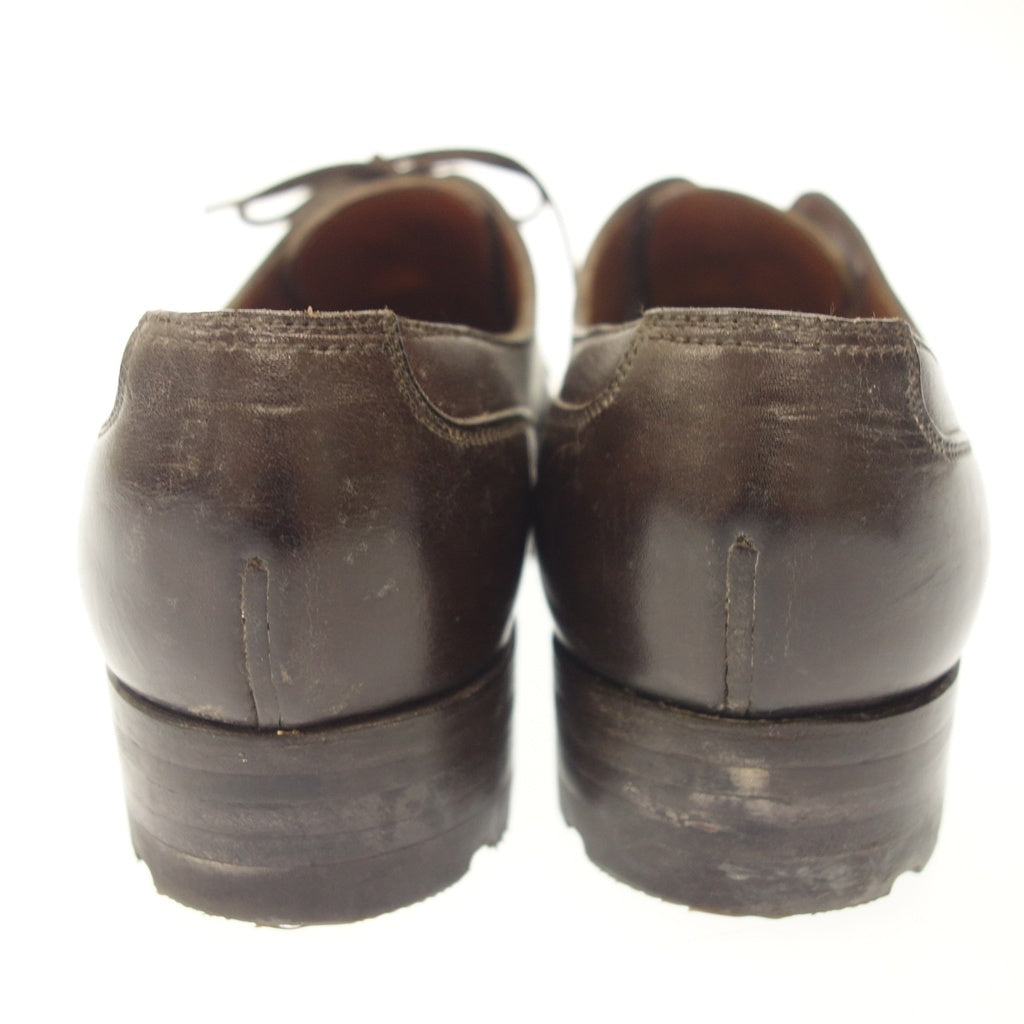 Used ◆JM Weston Leather Shoes U Tip 641 Golf Men's Size 4.5C Brown JMWeston [AFC43] 