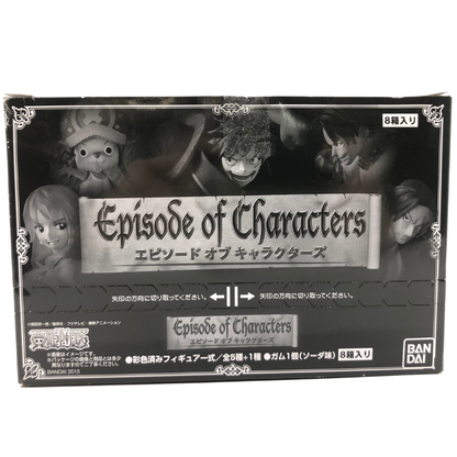 美品◆バンダイ フィギュア ワンピース エピソード オブ キャラクターズ 8箱入 BANDAI【7F】【中古】