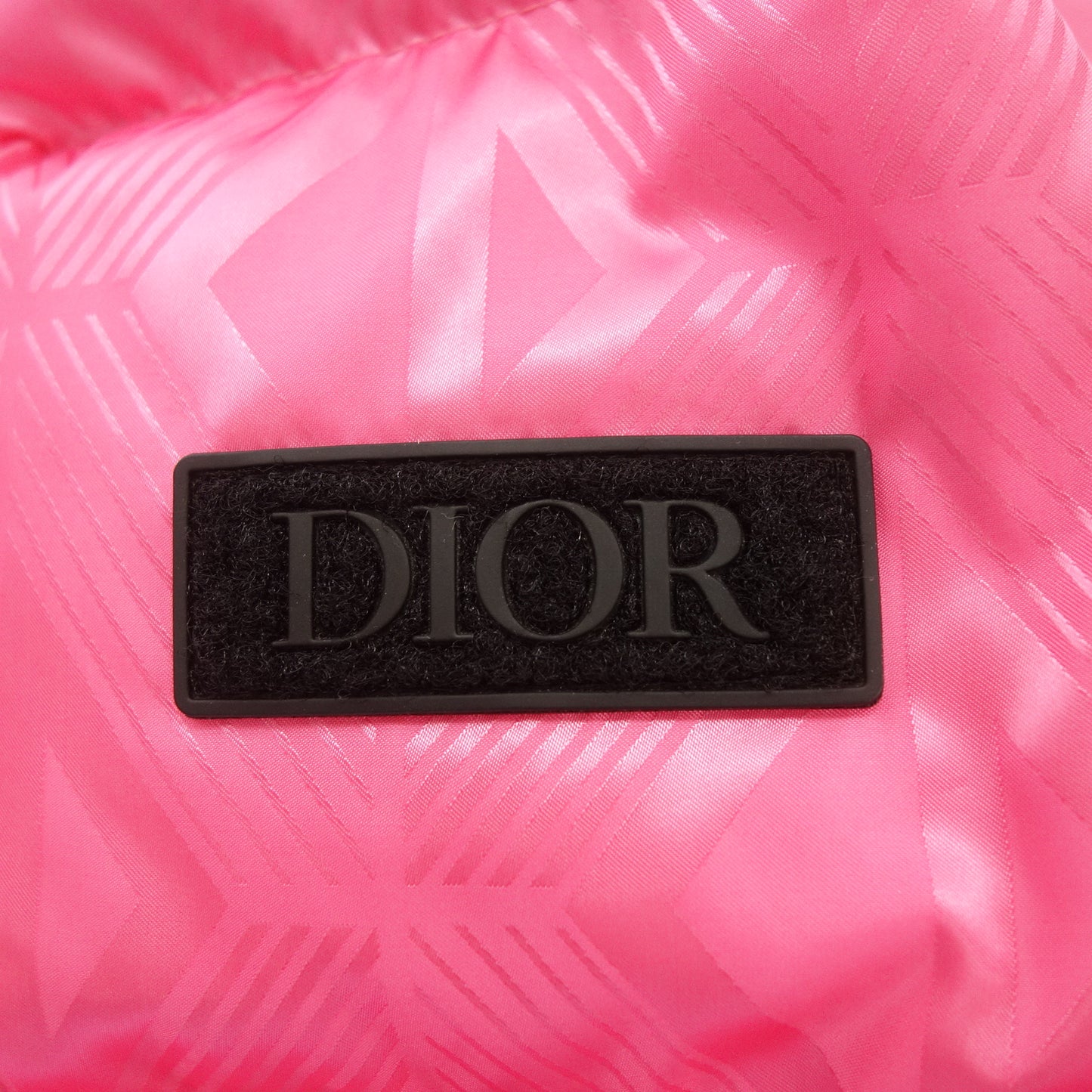 Christian Dior 羽绒服 徽标贴片 943C449C5711 男士 粉色 46 Christian Dior [AFA13] [二手] 