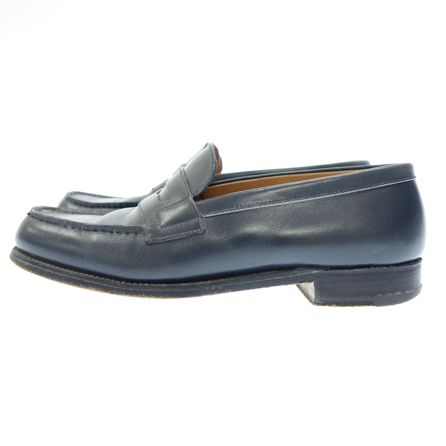 Used ◆JM Weston Signature Loafer 180 Men's Navy 4D JMWESTON [LA] 