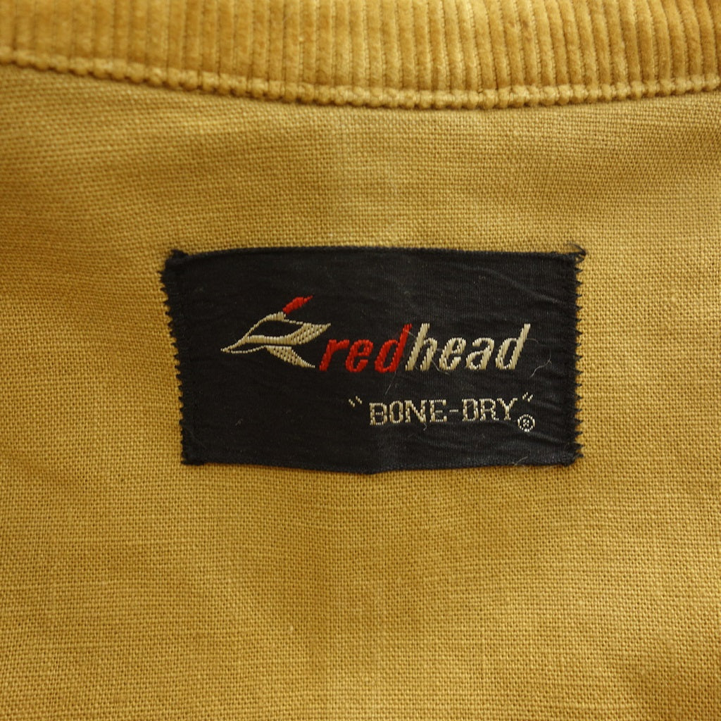 中古◆レッドヘッド ボーンドライ ハンティングジャケット 1970年代 ビンテージ メンズ オークル RED HEAD BONE DRY【AFB5】
