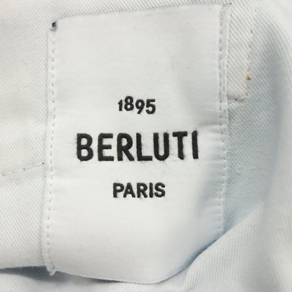 Very good condition ◆ Berluti denim pants lining calligraphy men's size 44 blue Berluti [AFB48] 