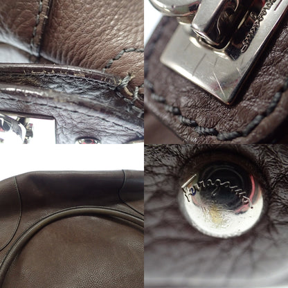 Salvatore Ferragamo leather bag Gancini hardware Salvatore Ferragamo [AFE4] [Used] 