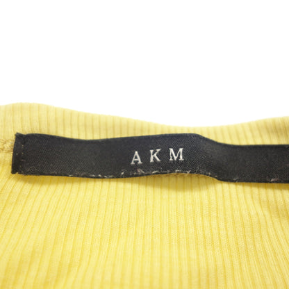 Used ◆AKM Layered Cut and Sew Men's Yellow Mustard No Size Notation AKM [AFB40] 