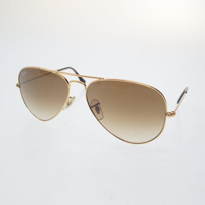 Used Ray-Ban Sunglasses Aviator Large Metal RB3025 Brown x Gold Ray-Ban [AFI16] 