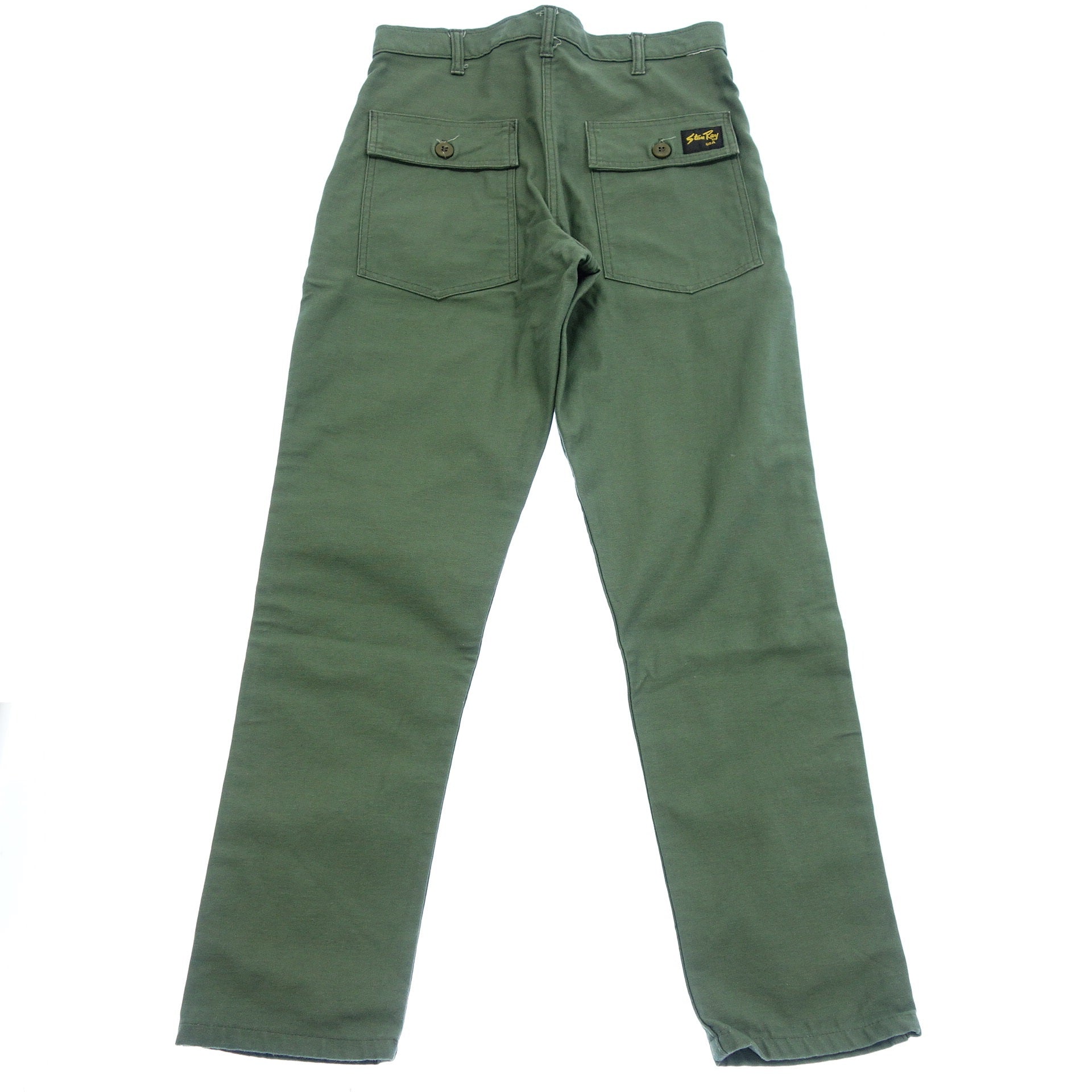StanRay カーゴパンツ ミリタリー 古着 Stan Ray(スタンレイ) ⁄ カーゴパンツ⁄L⁄コットン⁄グリーン⁄RB0100021C