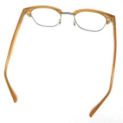 Like new◆OLIVER PEOPLES glasses Date glasses BALEN 0OV7994T brown case included OLIVER PEOPLES [AFI13] 