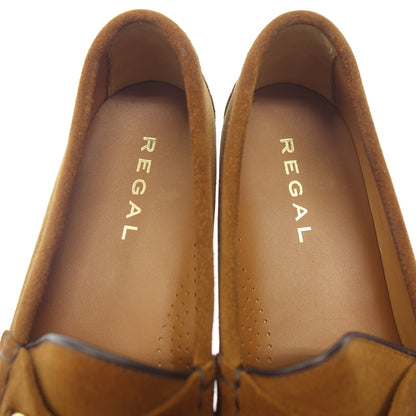 与新品一样◆Regal Bit Loafer 绒面革 44HR 棕色 27.0cm REGAL [LA] 