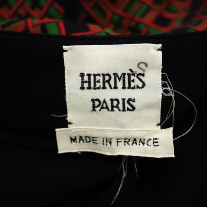 Hermes Silk Skirt All Over Pattern Women's Multicolor 38 HERMES [AFB14] [Used] 