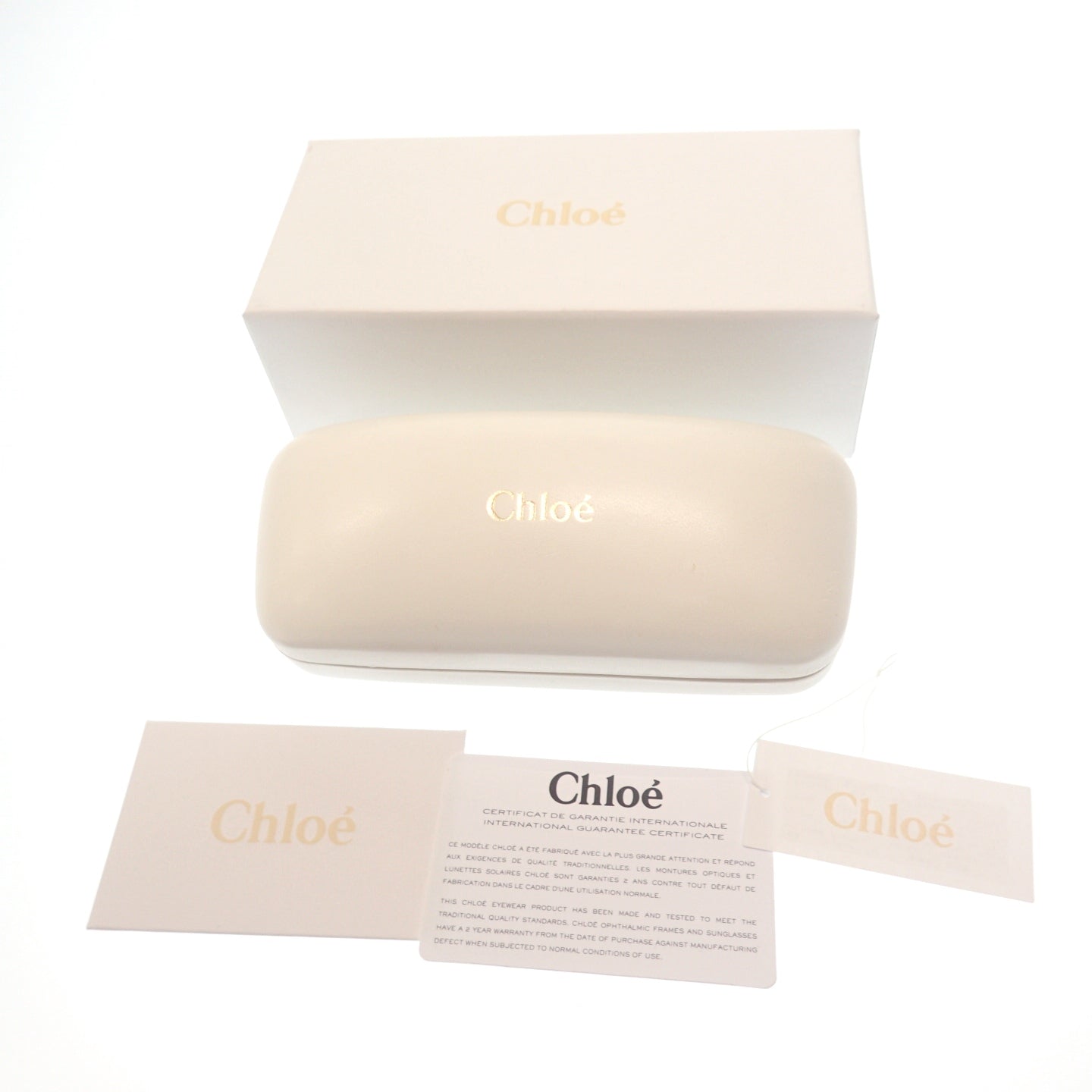 Chloe sunglasses CE736SA Asian fit gradation pink with box Chloe [AFI18] [Used] 