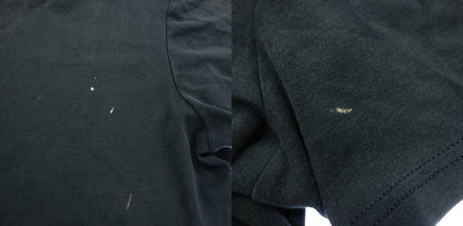 二手 ◆Prada Sports 长袖 Polo 衫 T 恤 2 件套标识男式黑色尺寸 M PRADA SPORTS [AFB15] 