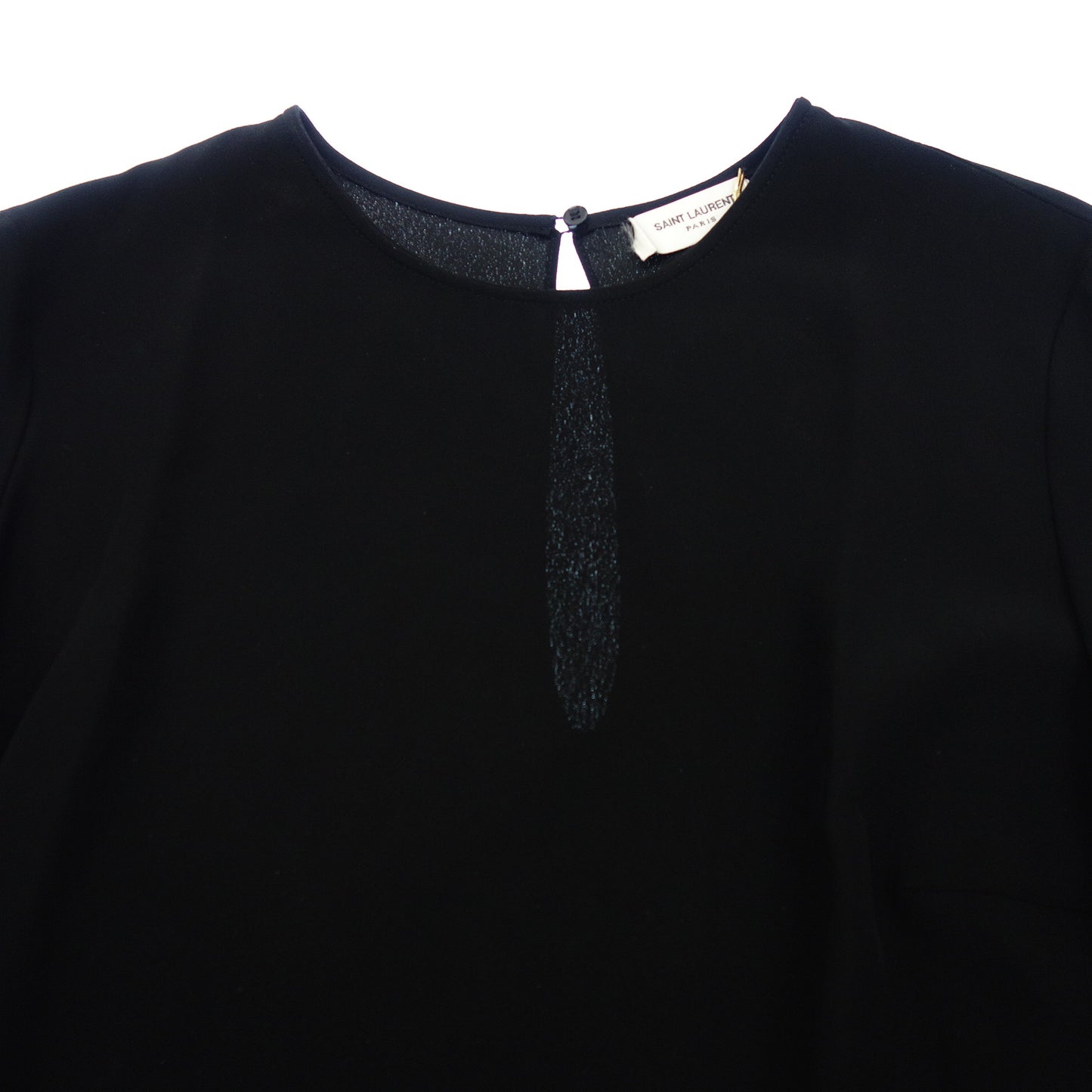 Saint Laurent 衬衫 454629 女式 黑色 F36 SANIT LAURENT [AFB15] [二手] 