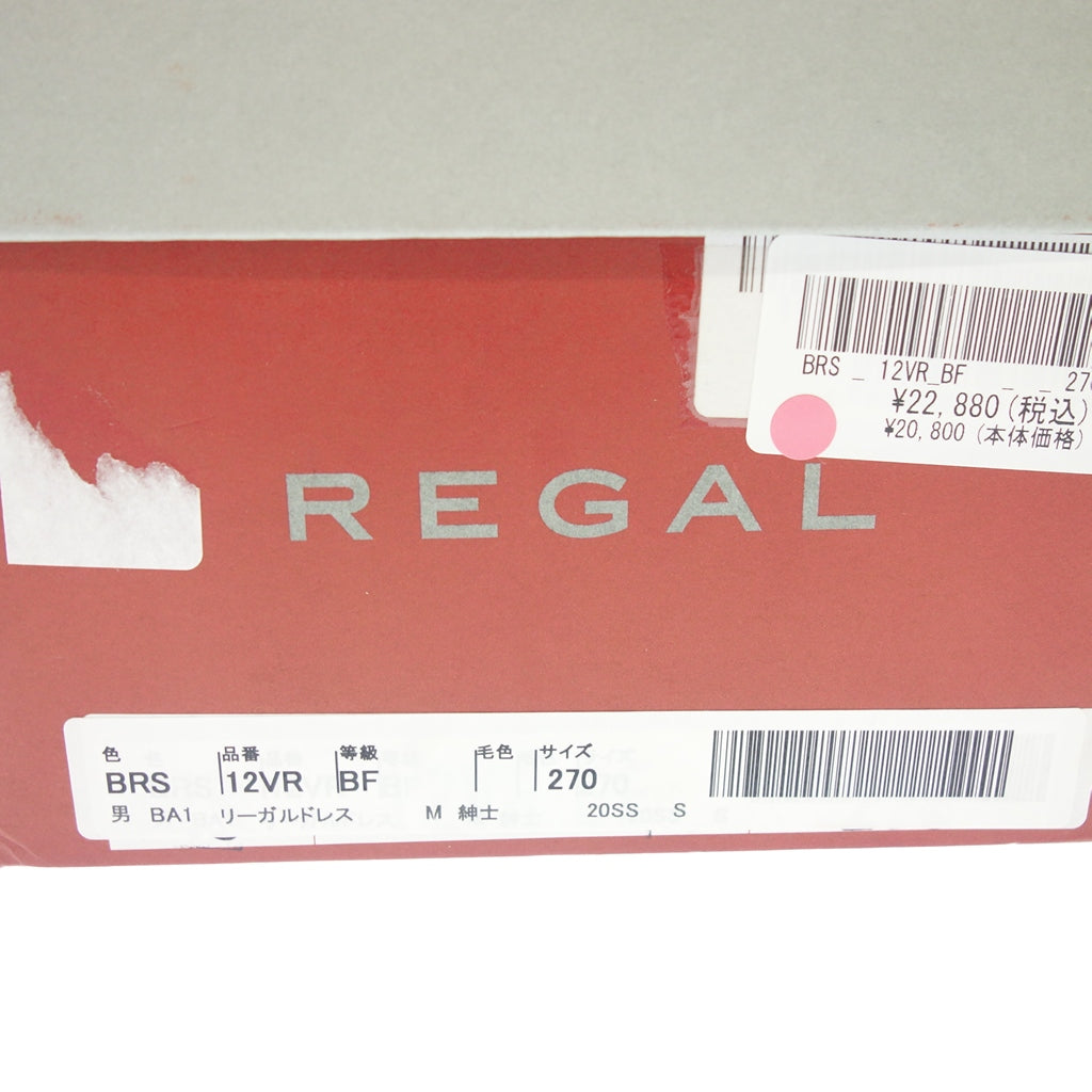 喜欢新品◆富豪皮鞋流苏乐福鞋 12VR 麂皮男式棕色尺码 27 厘米 REGAL [AFD6] 