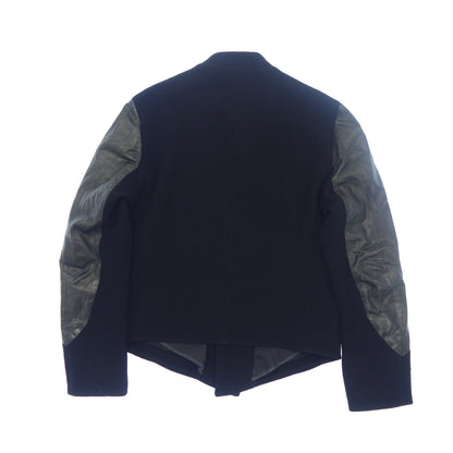 Used ◆Paul Smith Leather Switching Blouson PM-MN-53348 Riders Wool Lambskin Men's Black Size L Paul Smith [AFA1] 