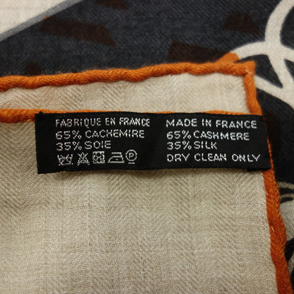 Hermes Carre 140 Cashmere x Silk Ladies Multicolor HERMES [AFI9] [Used] 