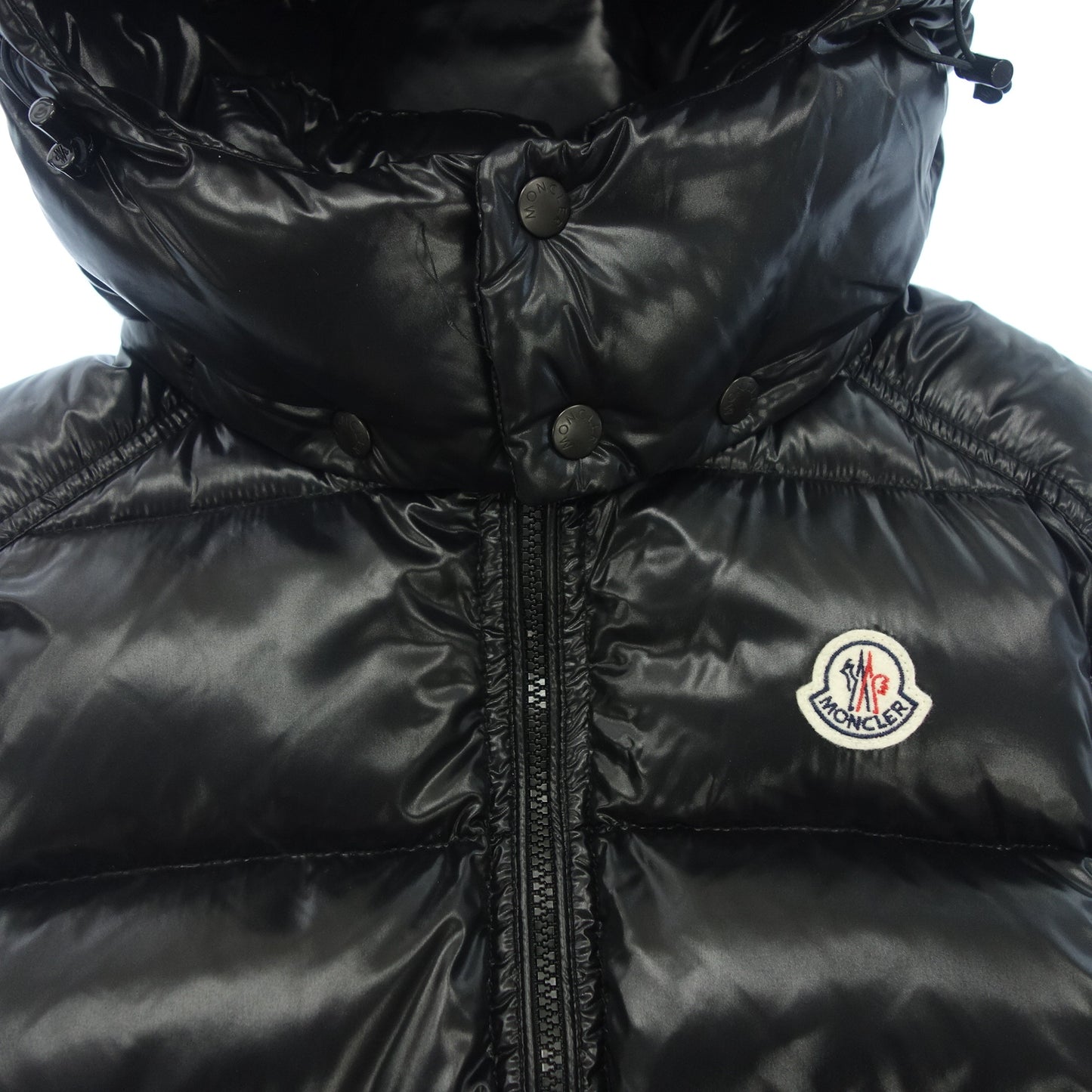 モンクレール ダウンベスト LACET ジレ ブラック メンズ 1 MONCLER【AFA19】【中古】