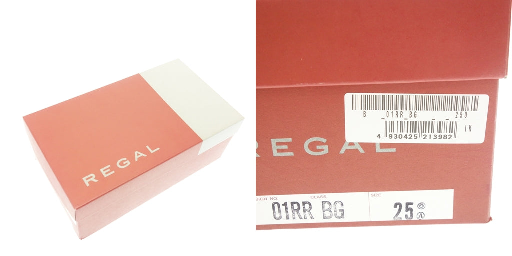 二手 ◆Regal 皮鞋 01RR BG 直尖男式 25 棕色 REGAL [LA] 