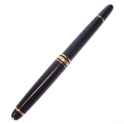 二手 ◆万宝龙 Meisterstuck 钢笔 4810 14K585 黑色 x 金色 MONTBLANC [AFI8] 