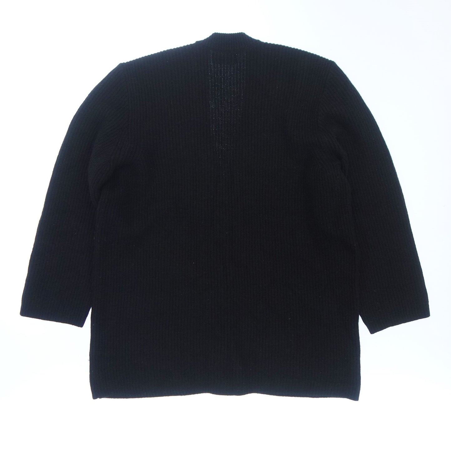 Yves Saint Laurent Knit Cardigan Gold Button Women's M Black Yves Saint Laurent [AFB4] [Used] 